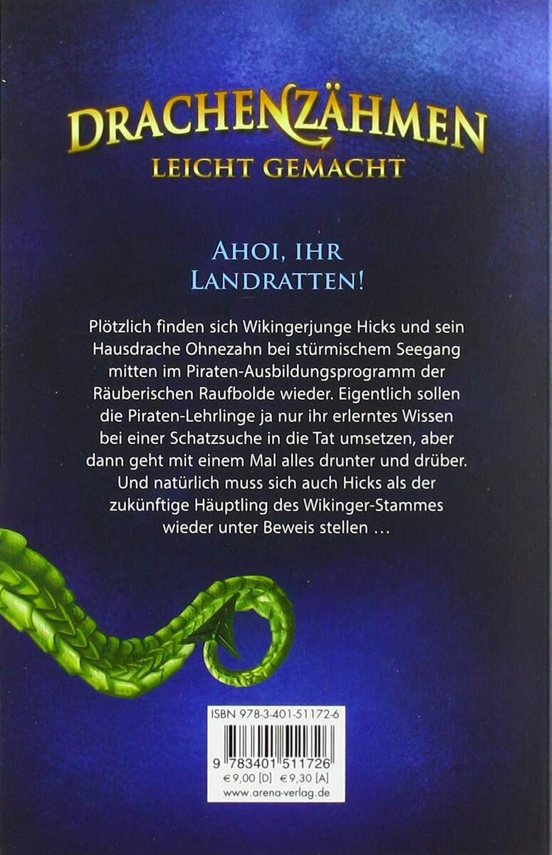 Arena Drachenzähmen leicht gemacht Band 2 - Wilde Piraten voraus!