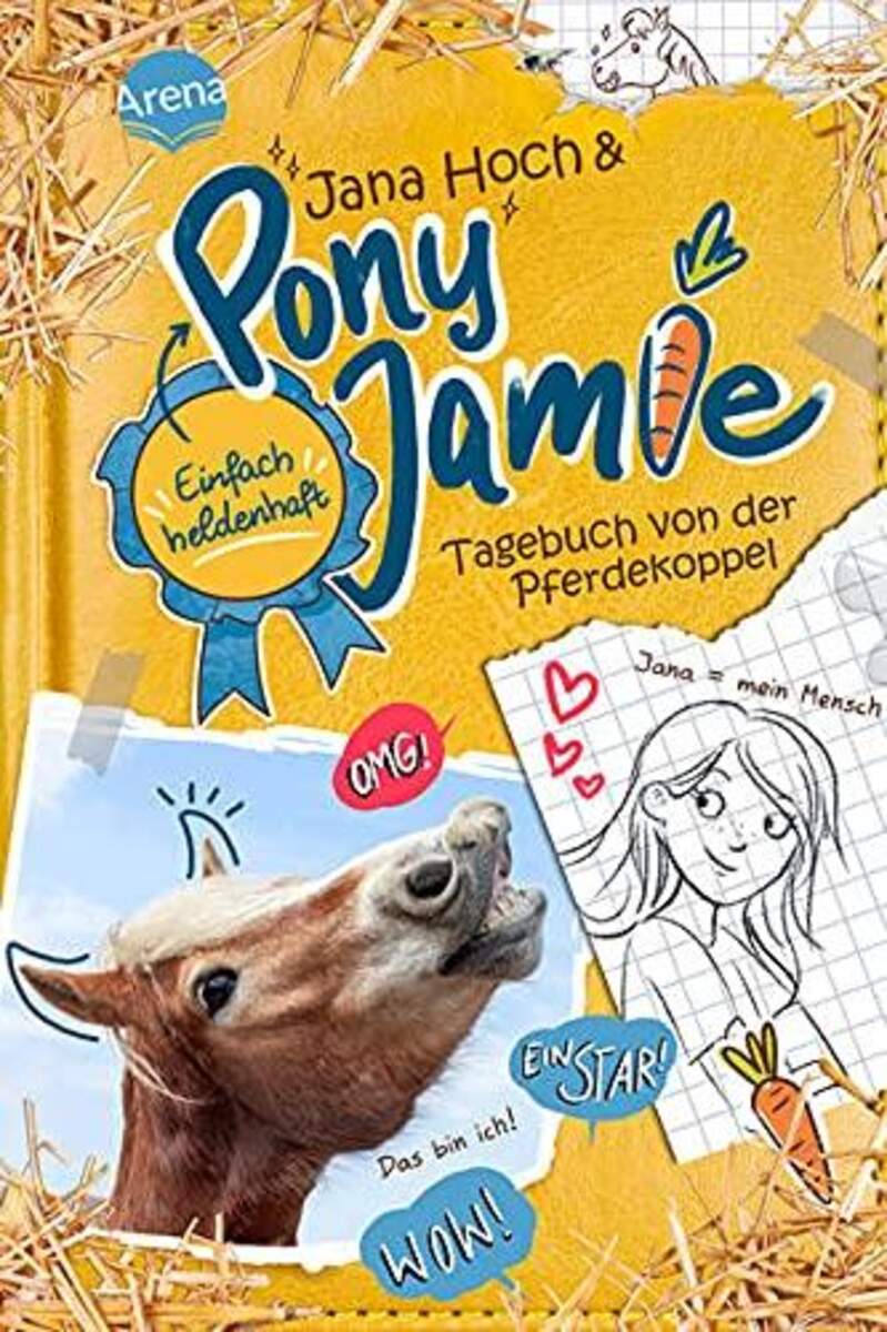 Arena Pony Jamie – Einfach heldenhaft! Band 1: Tagebuch von der Pferdekoppel