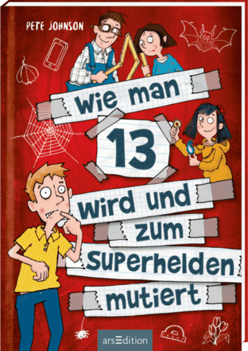 ars Edition Buch Wie man 13 wird und zum Superhelden mutiert