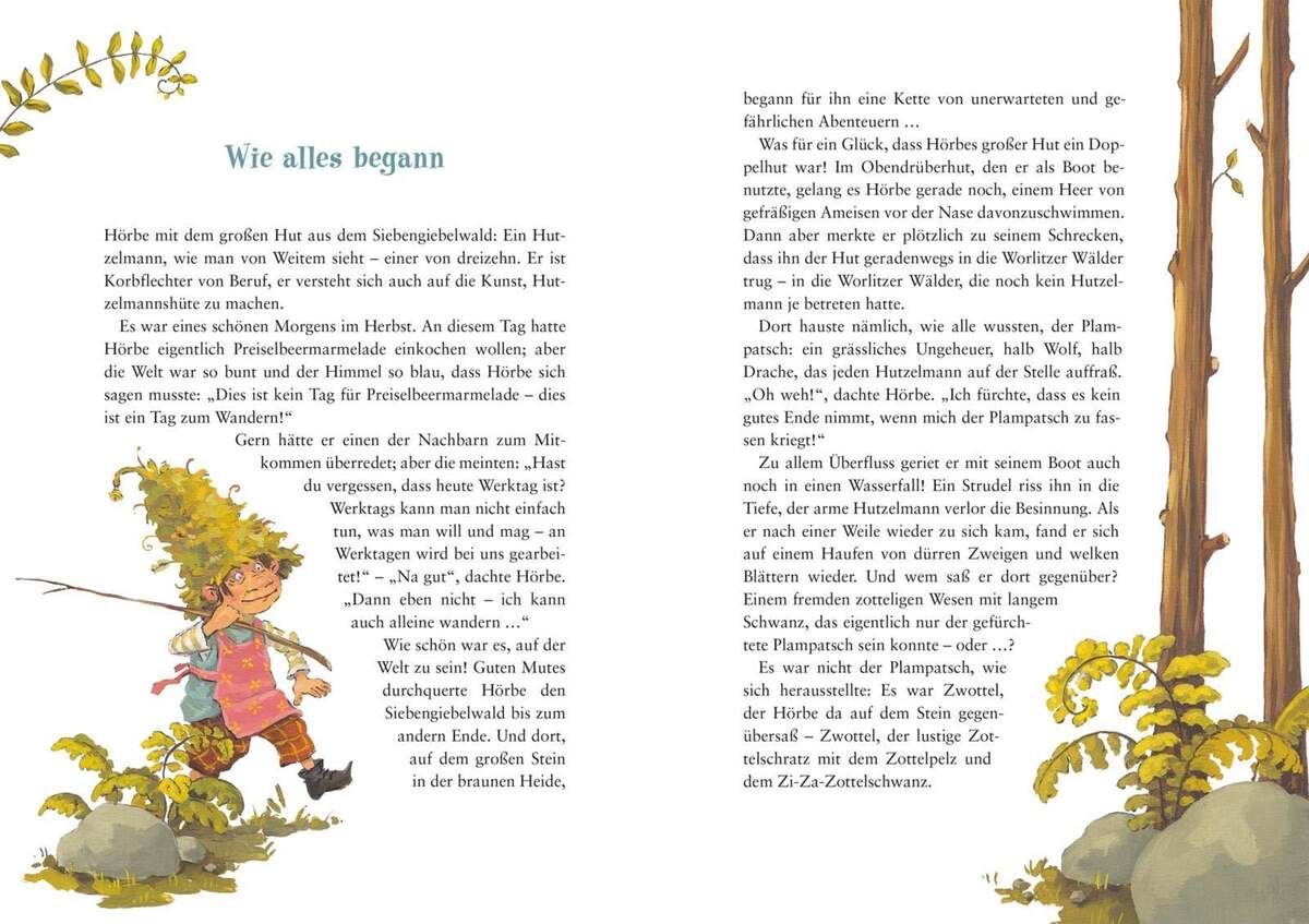 ars Edition Hörbe und sein Freund Zwottel: Kinderbuch-Klassiker mit neuen Illustrationen