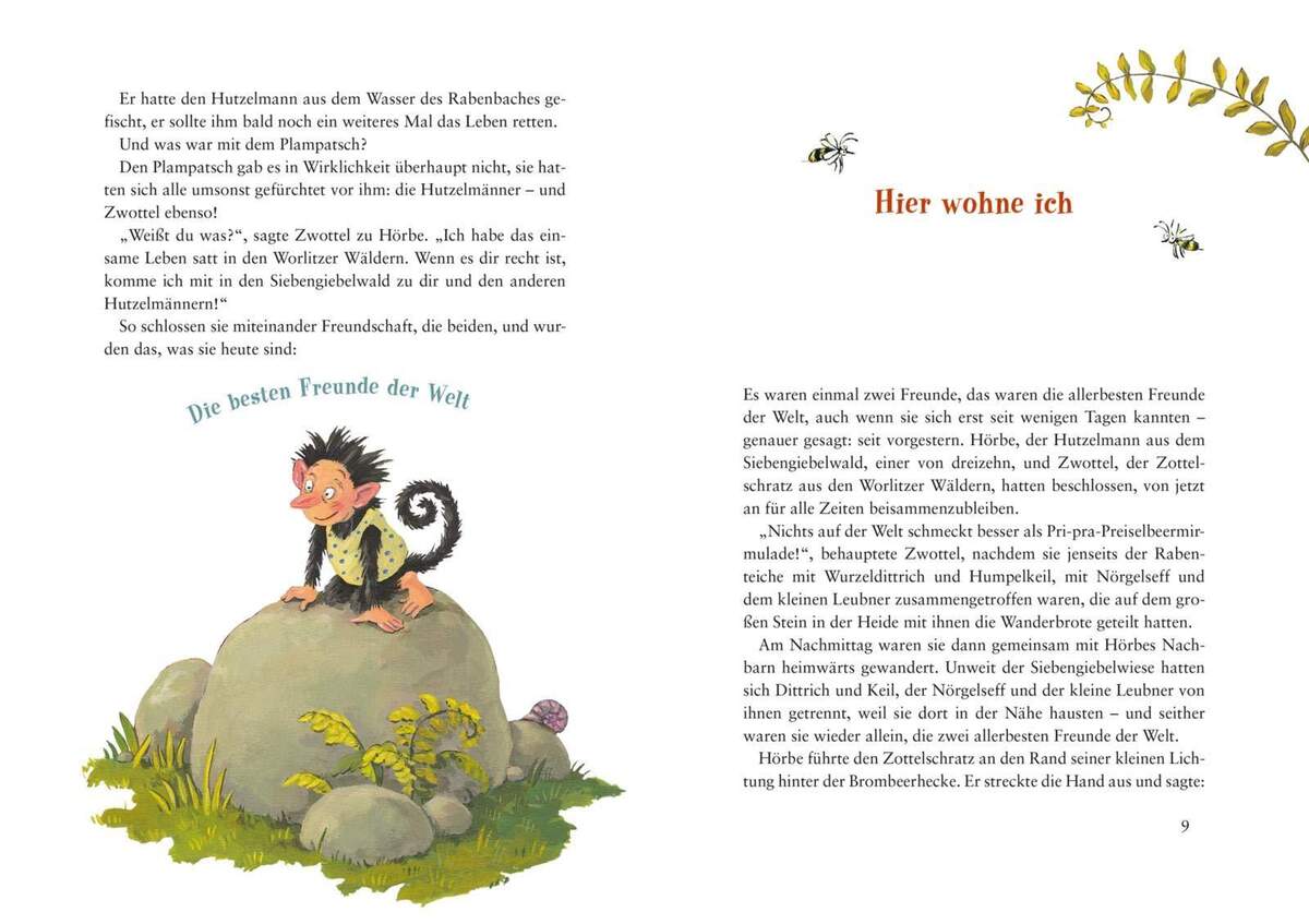 ars Edition Hörbe und sein Freund Zwottel: Kinderbuch-Klassiker mit neuen Illustrationen