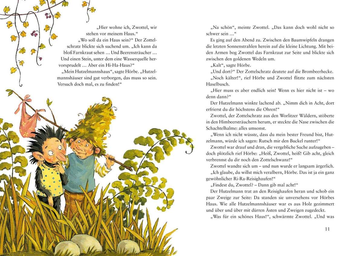 ars Edition Hörbe und sein Freund Zwottel: Kinderbuch-Klassiker mit neuen Illustrationen