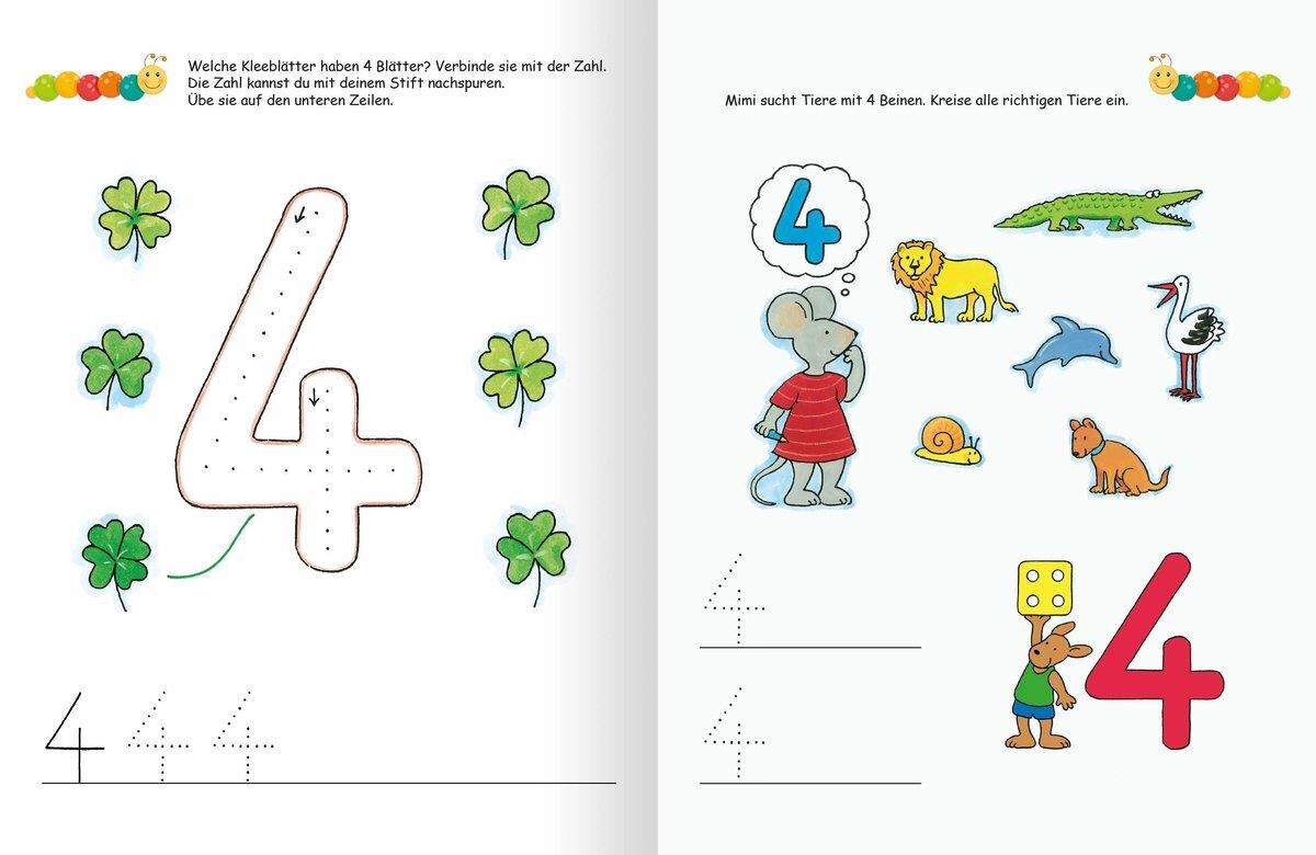 ars Edition Lernraupe - Ruckzuck weggewischt! Erste Zahlen