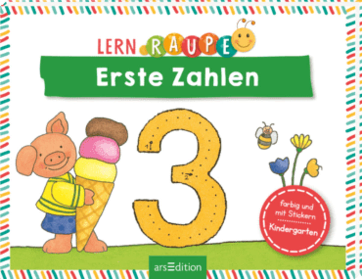 ars Edition Lernraupe – Erste Zahlen