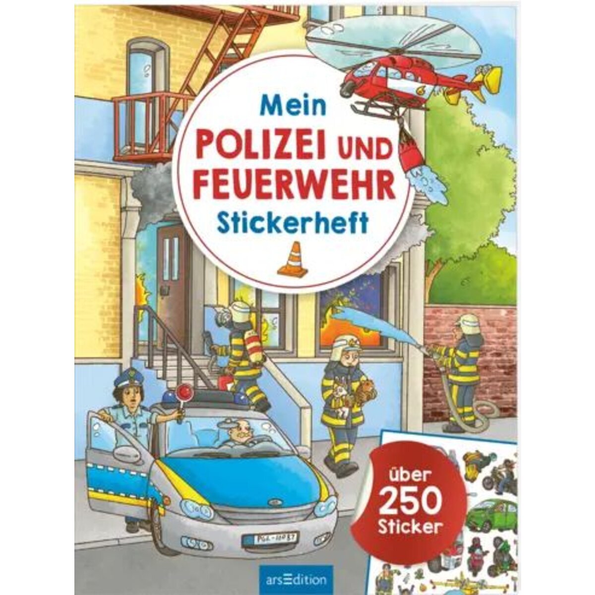 ars Edition Polizei- Feuerwehr-Sticker