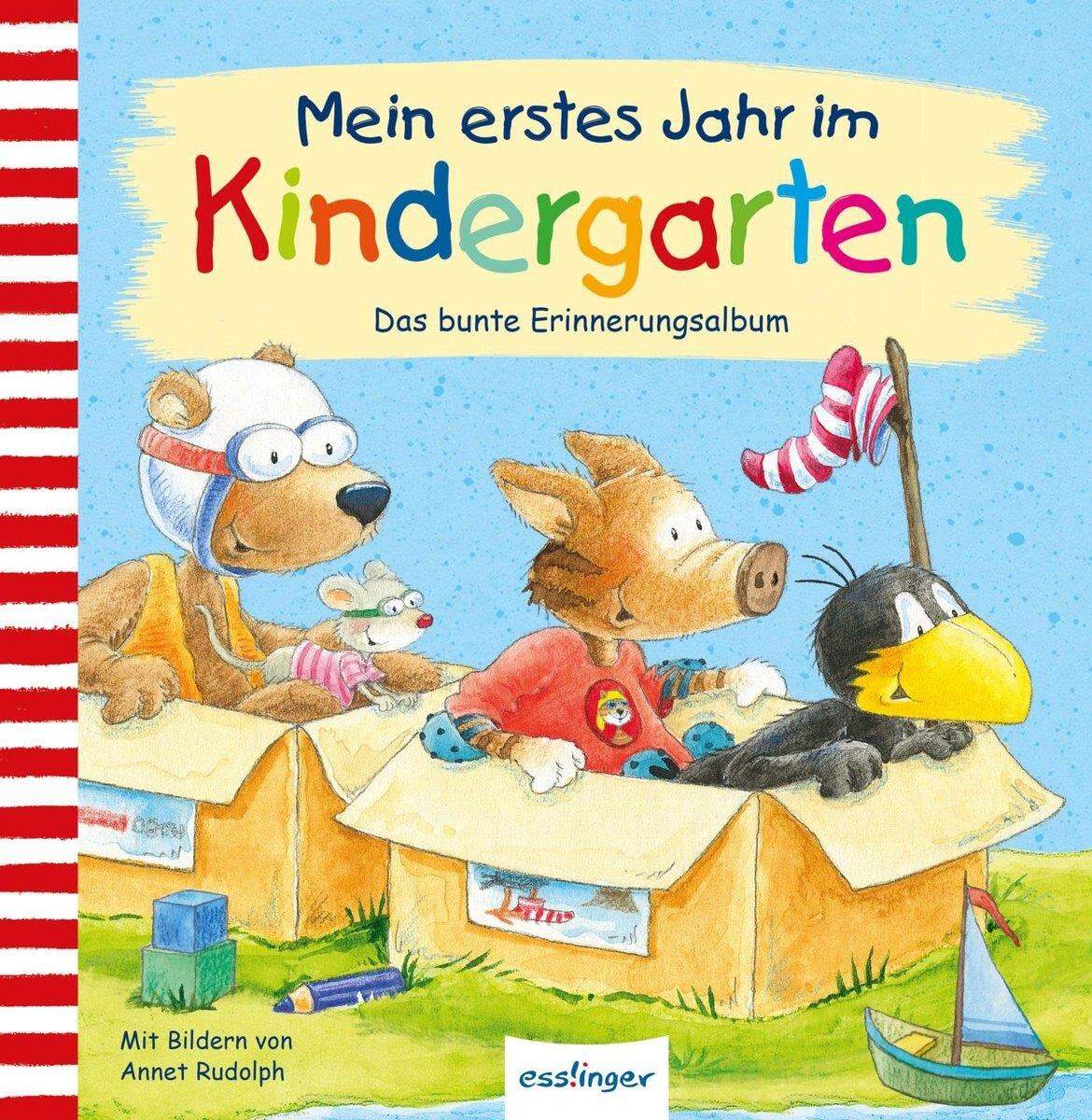 ars Edition Rabe Socke: Mein erstes Jahr im Kindergarten