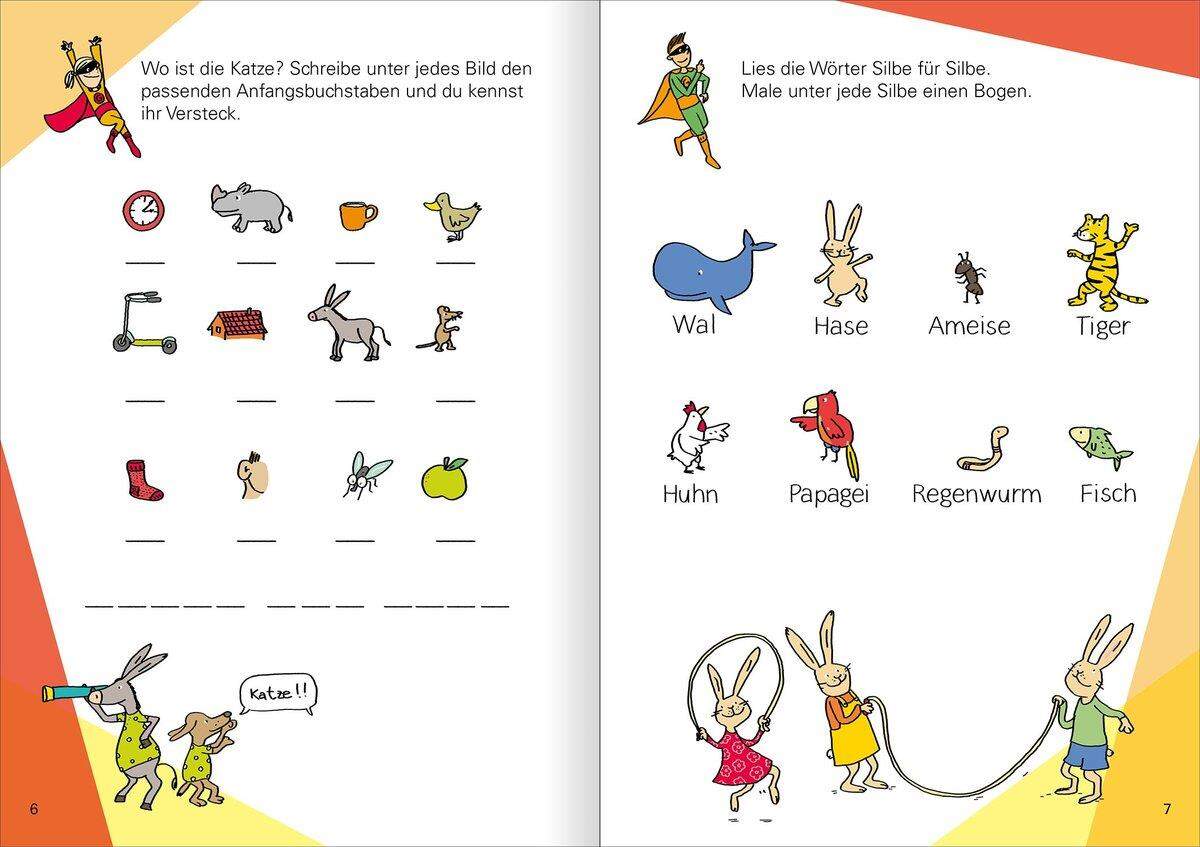 ars Edition Superstarke Schulhelden - Deutsch-Übungen 1. Klasse