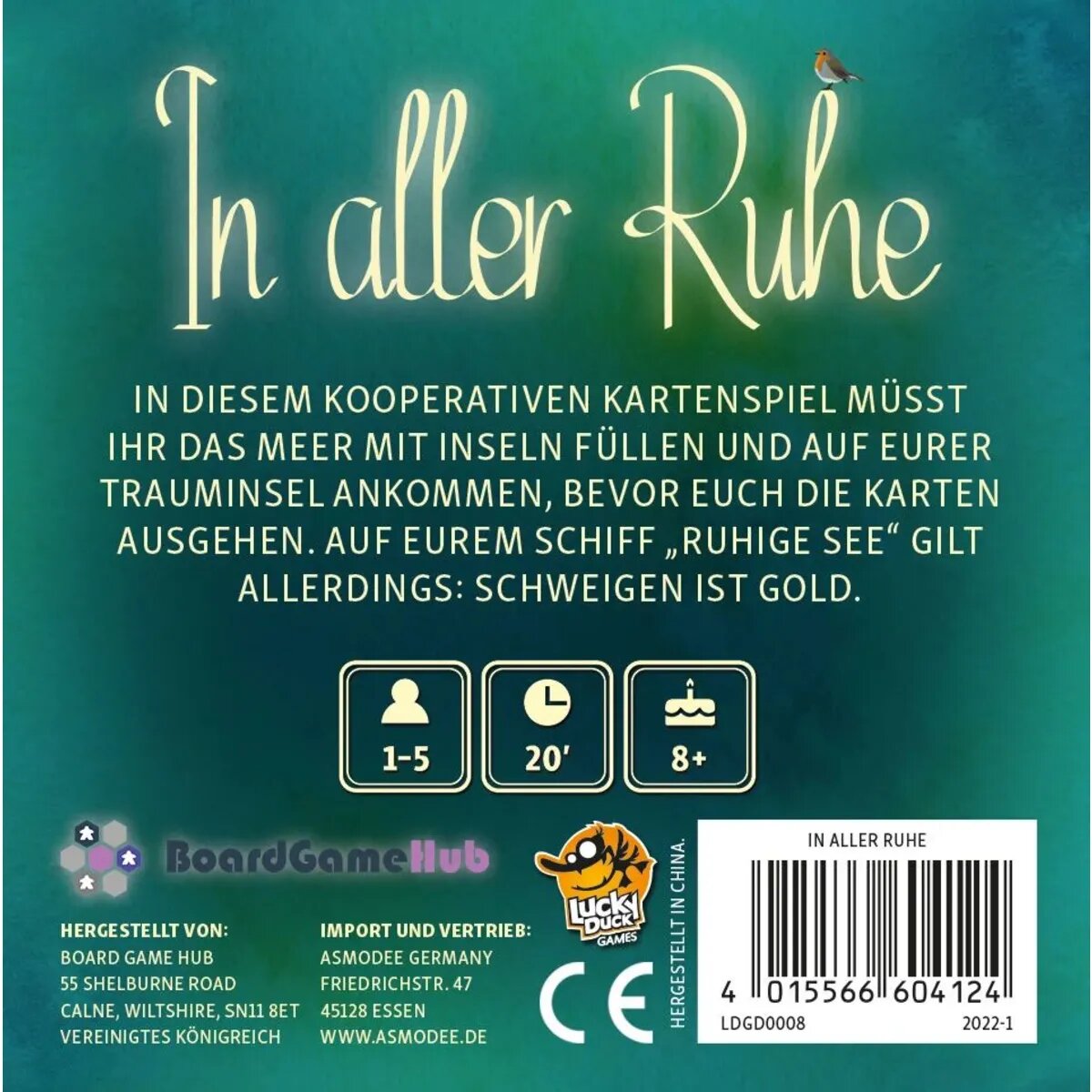 Asmodee BoardGameHub In aller Ruhe