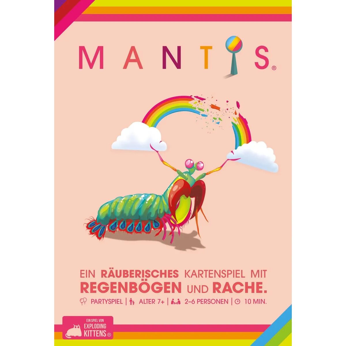 Asmodee Exploding Kittens Kartenspiel Mantis