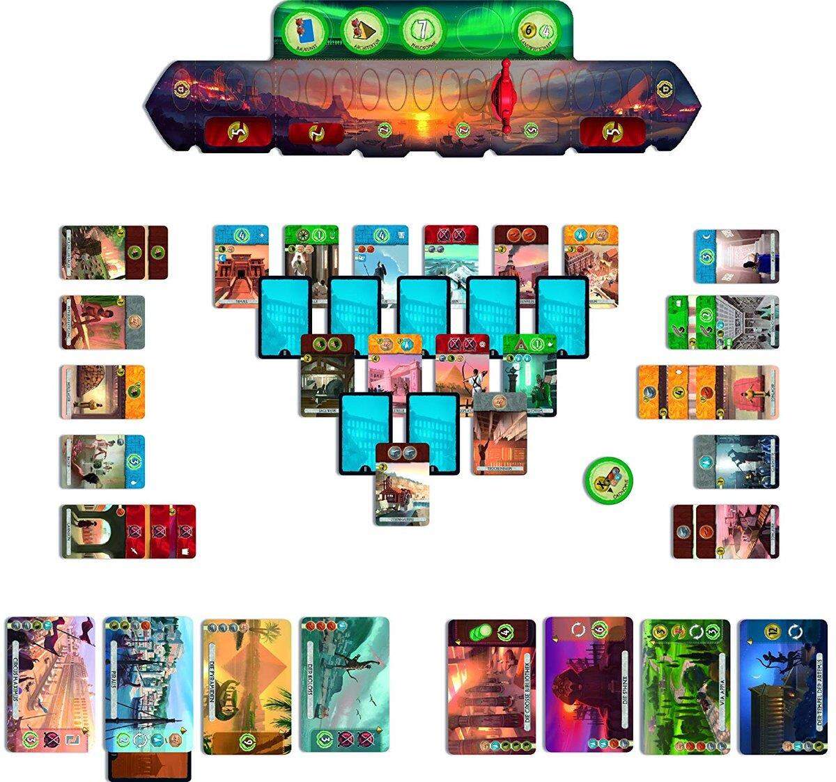 Asmodee Repos Production - 7 Wonders Duel, Deutsche Ausgabe