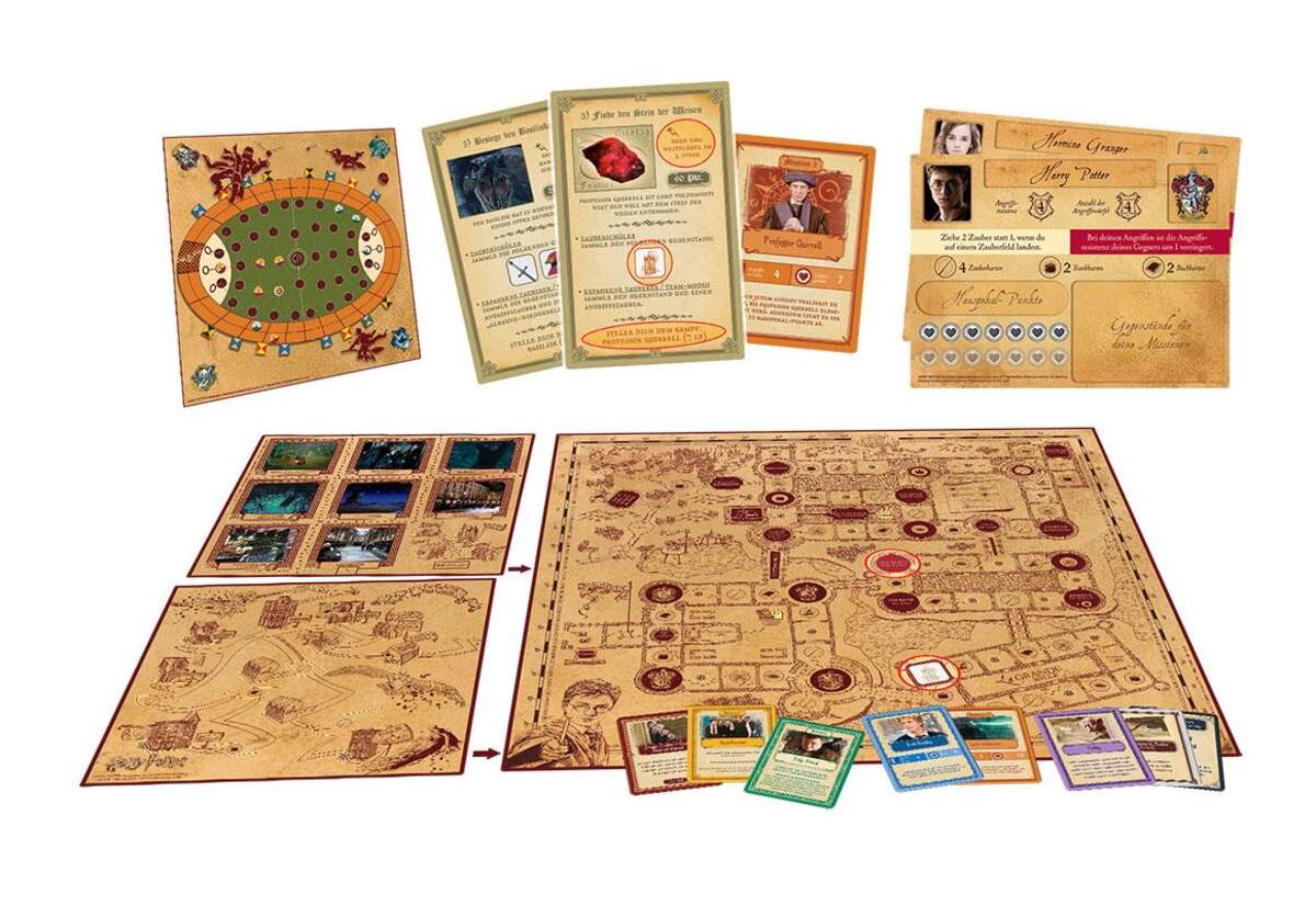 Asmodee Topi Games Harry Potter Ein Jahr in Hogwarts