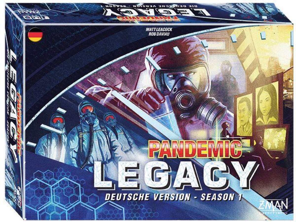 Asmodee ZMAN Pandemic Legacy - Season 1 BLAU