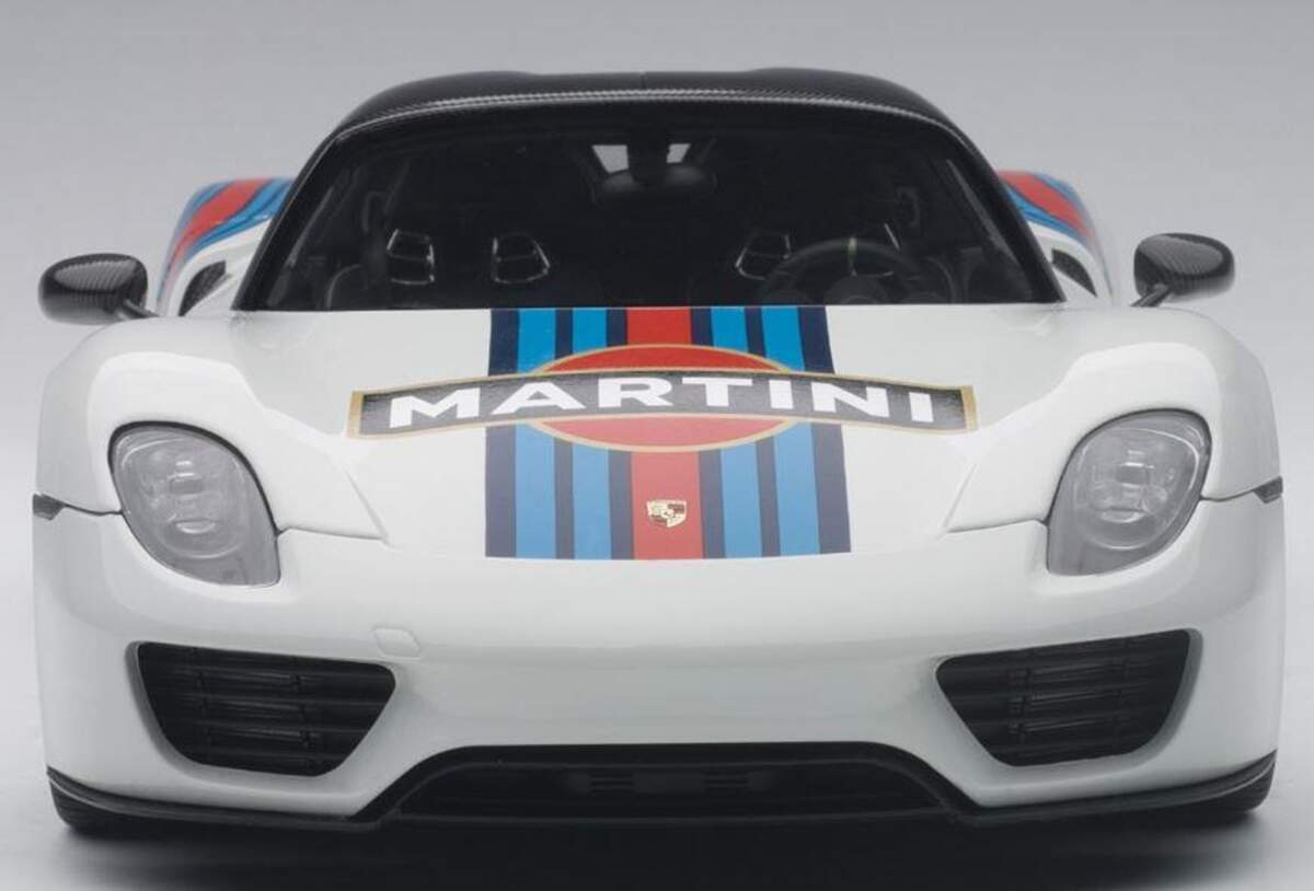 AUTOart Porsche 918 Spyder Martini 2013 weiß