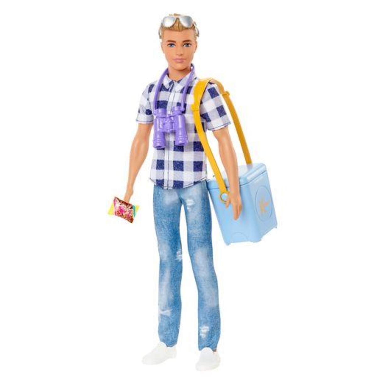 Barbie „Abenteuer zu zweit“ Ken Camping-Puppe und Zubehör