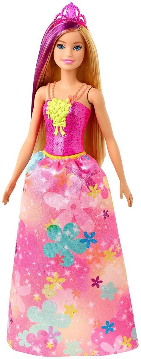 Barbie Dreamtopia Prinzessin Puppe, blond- und lilafarbenes Haar