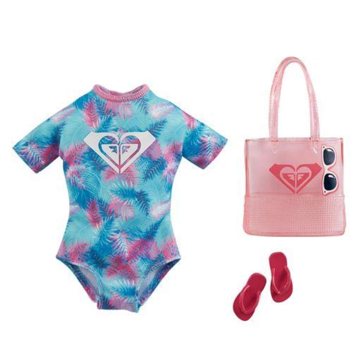 Barbie Moden Sortiment mit Puppenkleidern, 1 Outfit & Zubehörteile, 1 Set, 8-fach sortiert