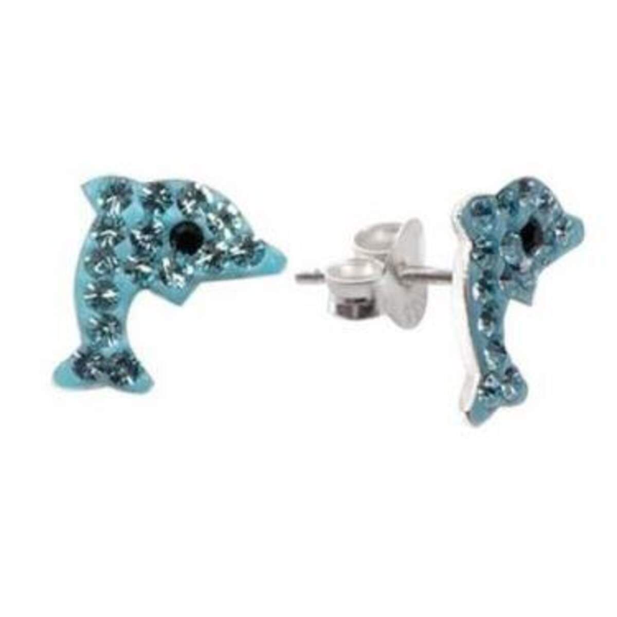 bb Klostermann Ohrstecker Silber m.Strass best girls