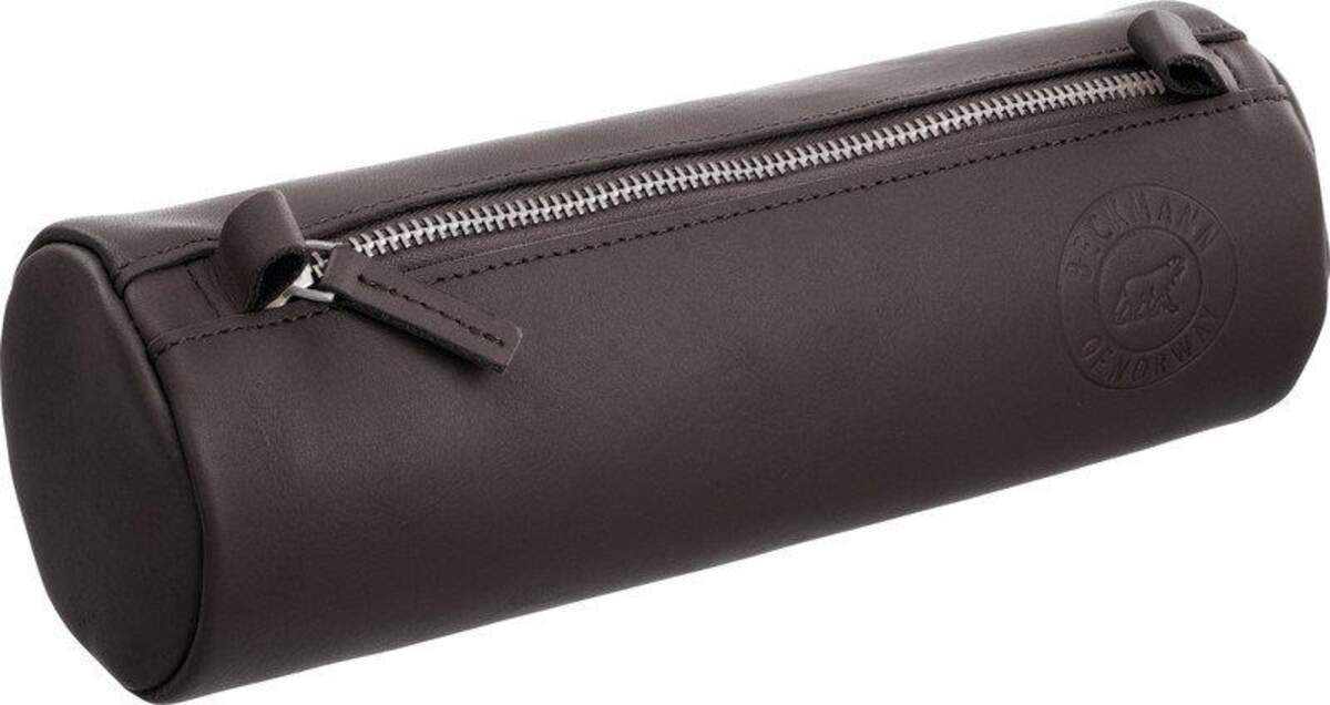 Beckmann Schlamperetui Leder, medium Braun
