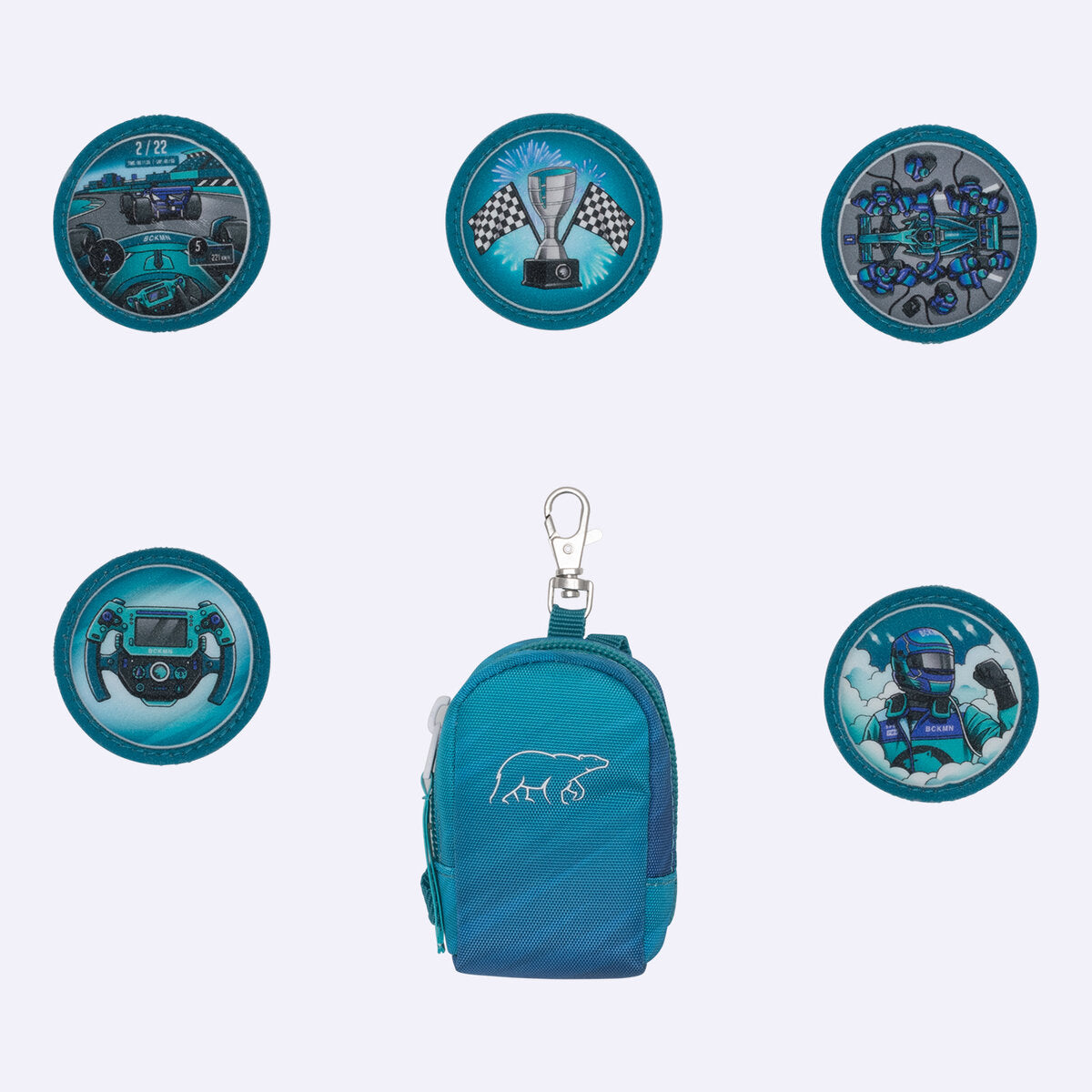 Beckmann Schulrucksack-Set Active Air FLX Racing, 6-teilig