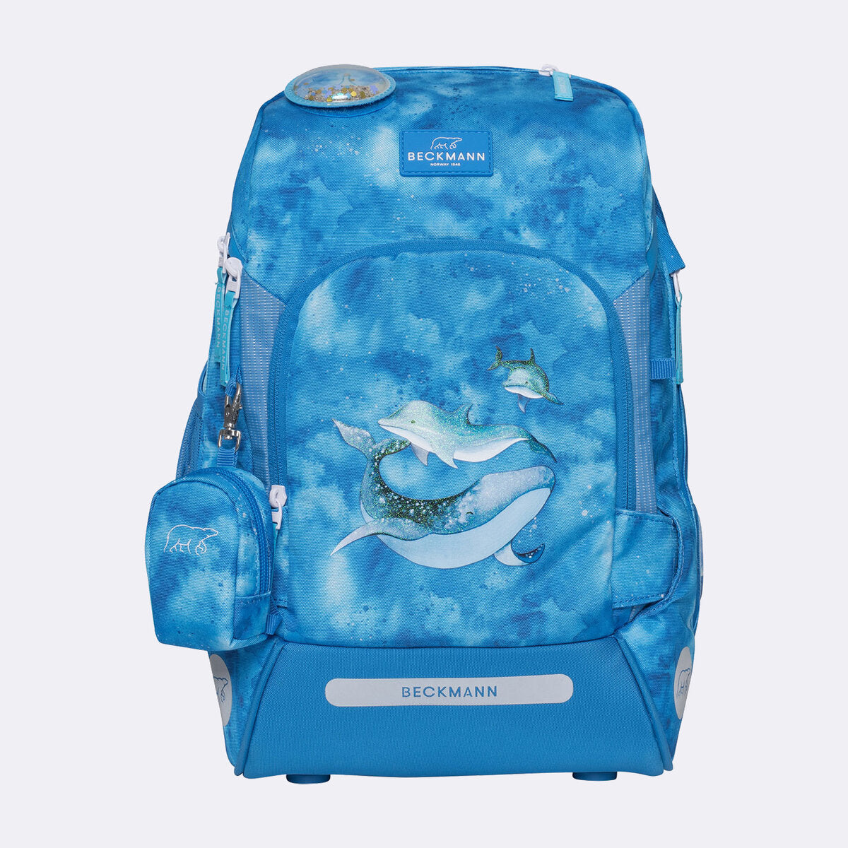 Beckmann Schulrucksack-Set Active Air FLX Ocean, 6-teilig