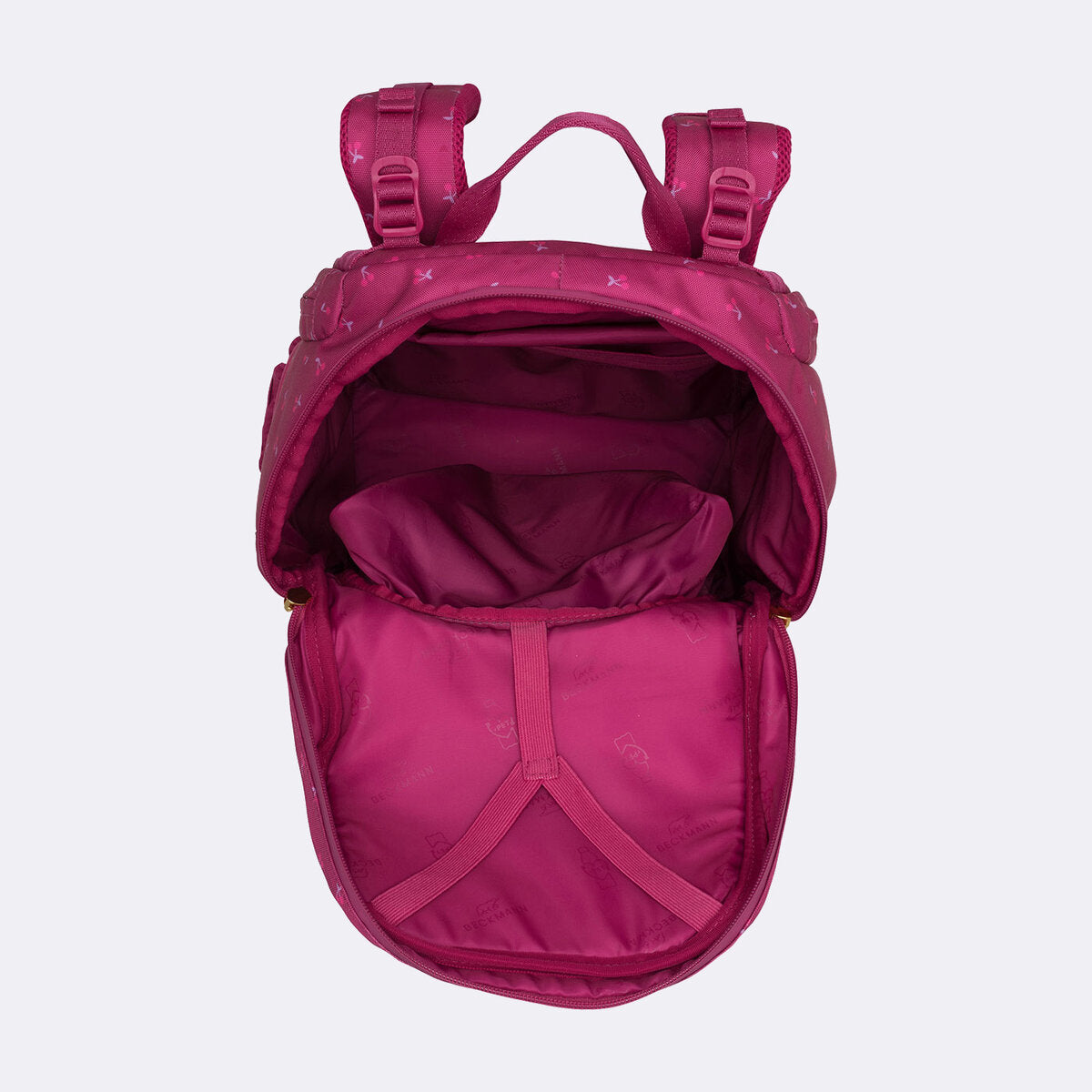 Beckmann Schulrucksack-Set Active Air FLX Cherry, 6-teilig