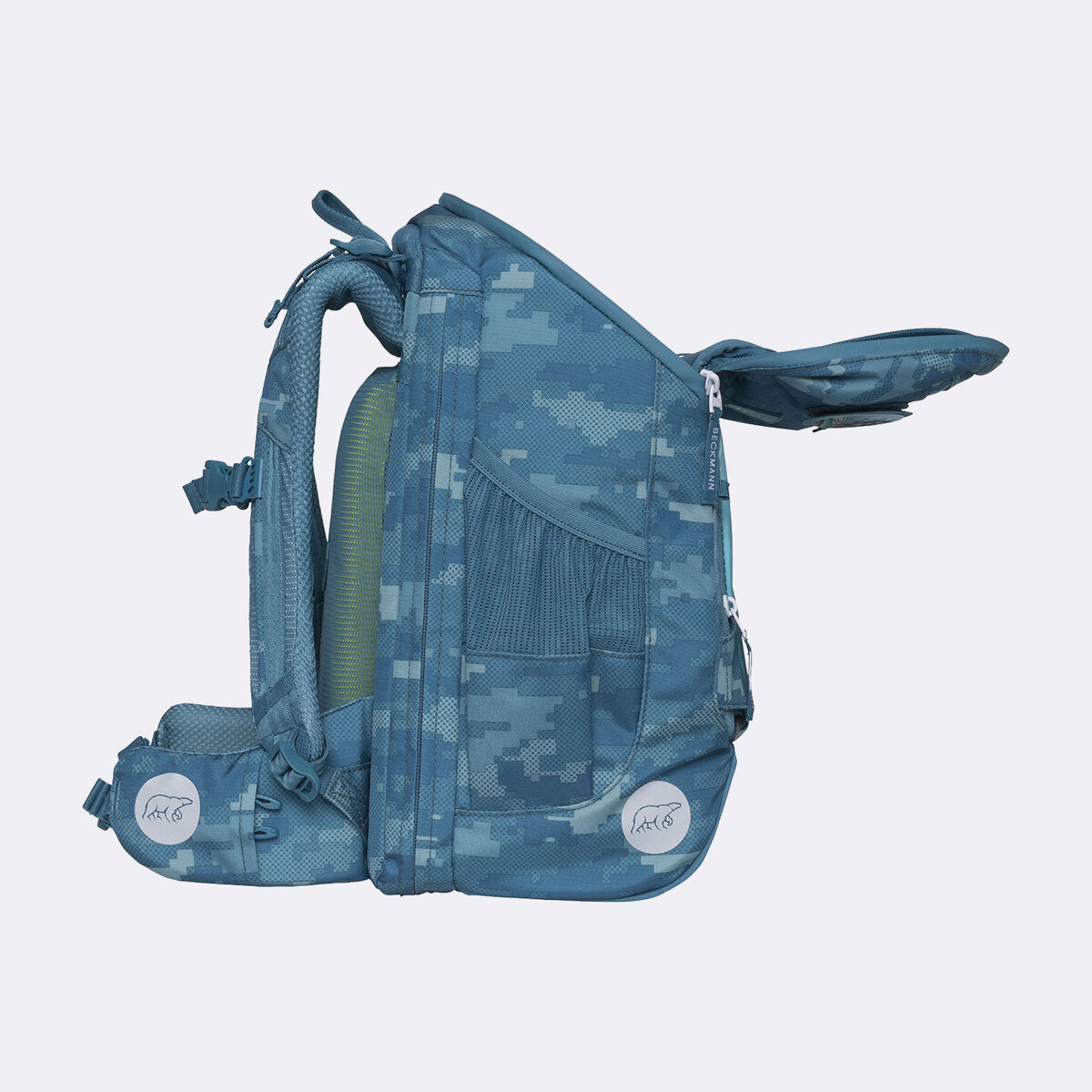 Beckmann Schulrucksack-Set Active Air FLX Jungle Game, 6-teilig