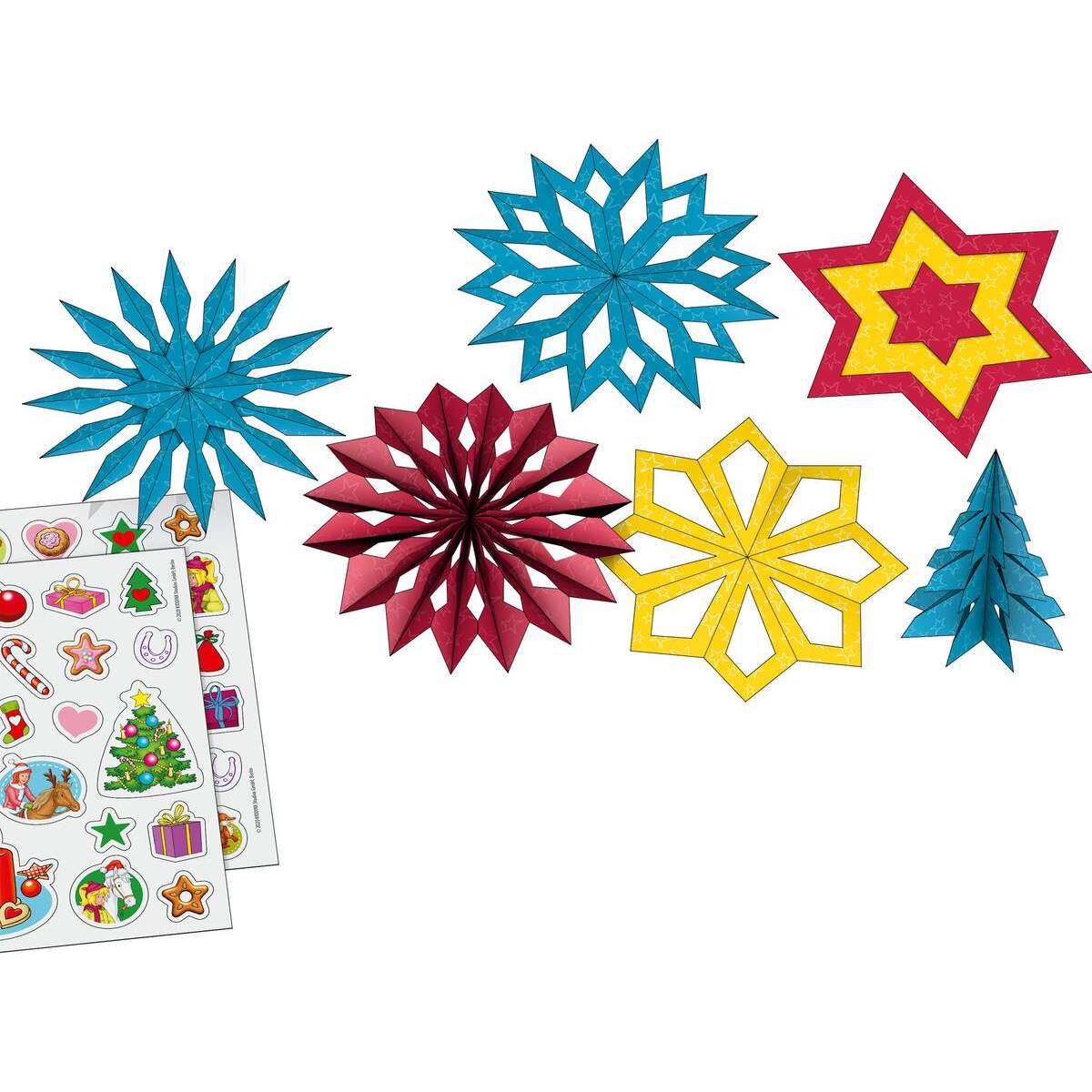 Schmidt Spiele Bastelsets Bibi und Tina Bastel Set Weihnachten, 1 Stück, sortiert