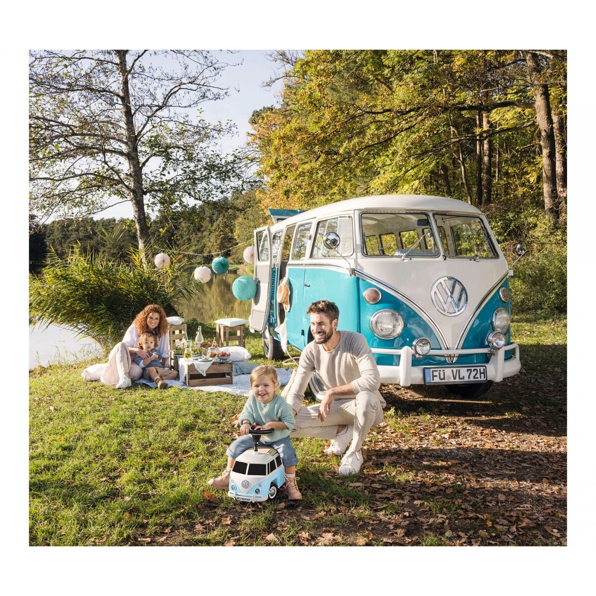 BIG Baby VW T1 Blau