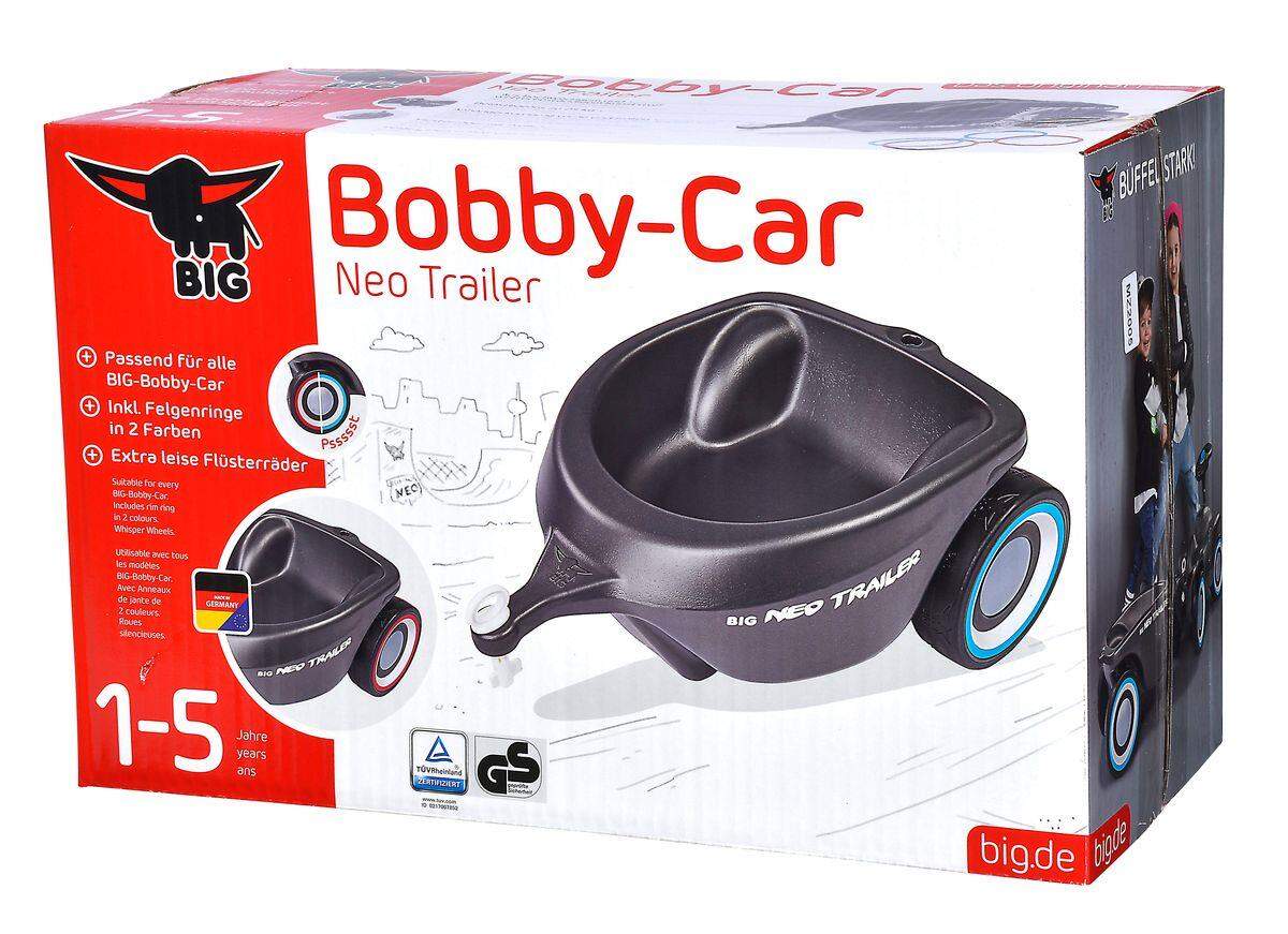 BIG Bobby-Car Neo Trailer Anthrazit