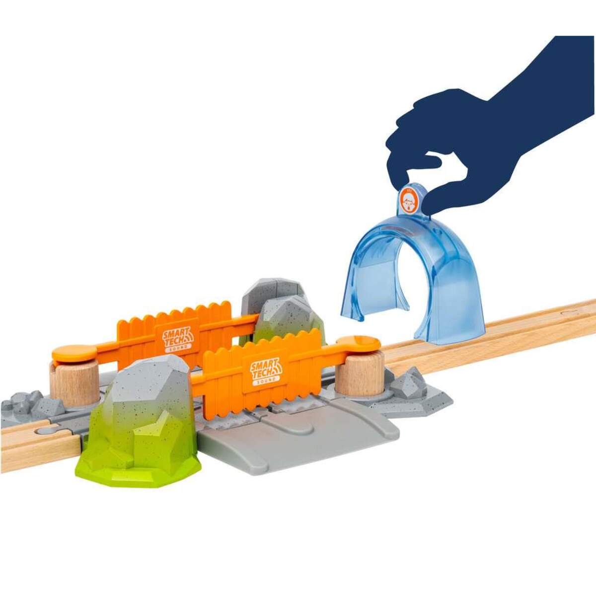 BRIO 33965 Smart Tech Sound Abenteuer-Bahnübergang