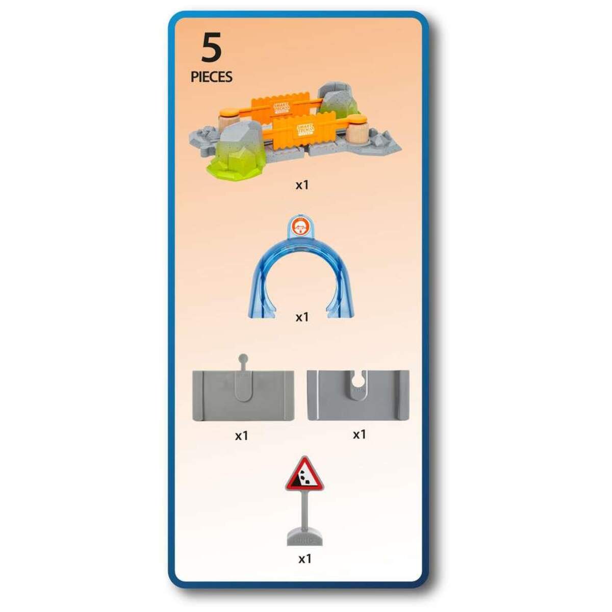 BRIO 33965 Smart Tech Sound Abenteuer-Bahnübergang