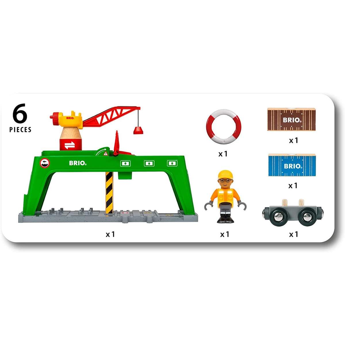 BRIO Bahn Verlade-Terminal