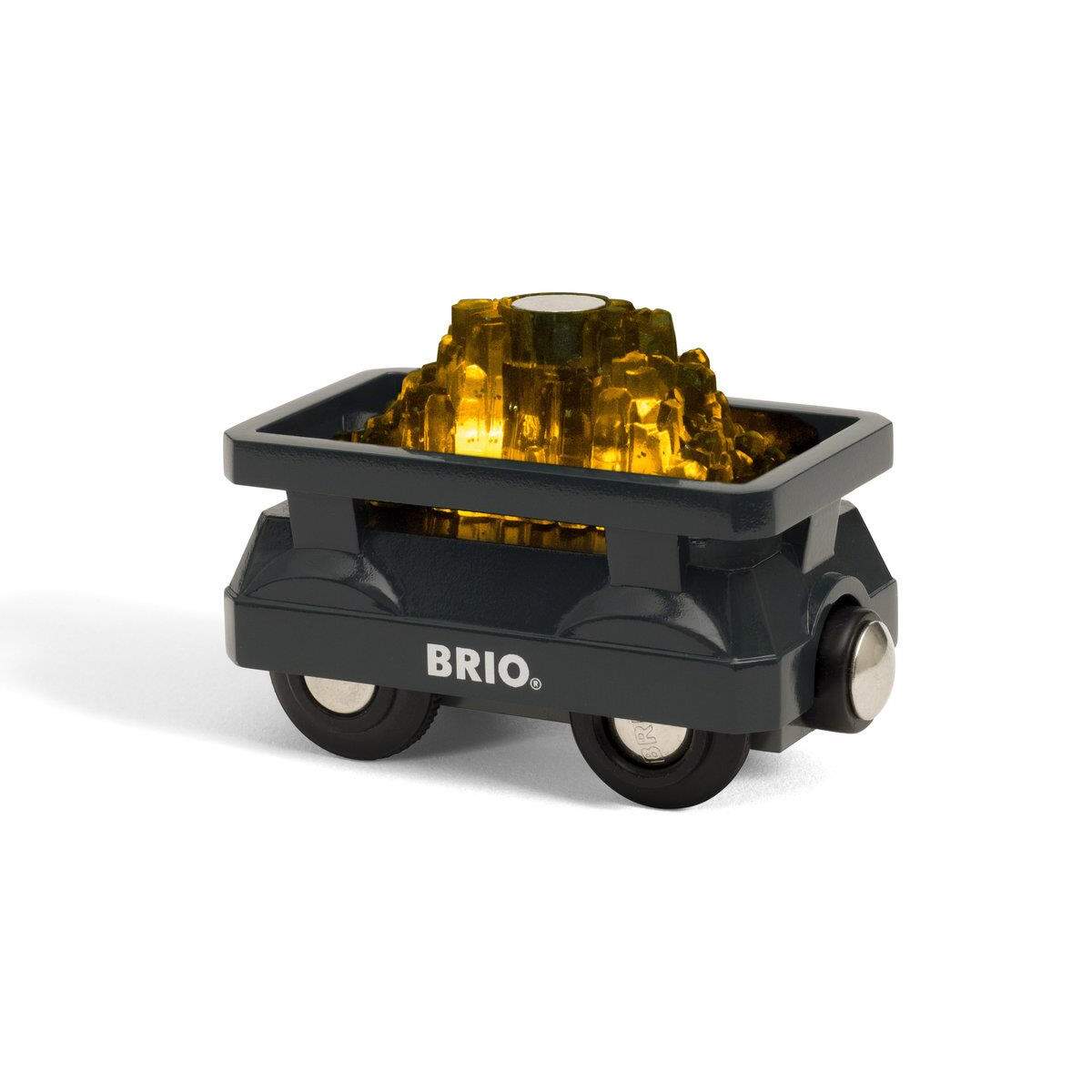 BRIO Goldwaggon mit Licht
