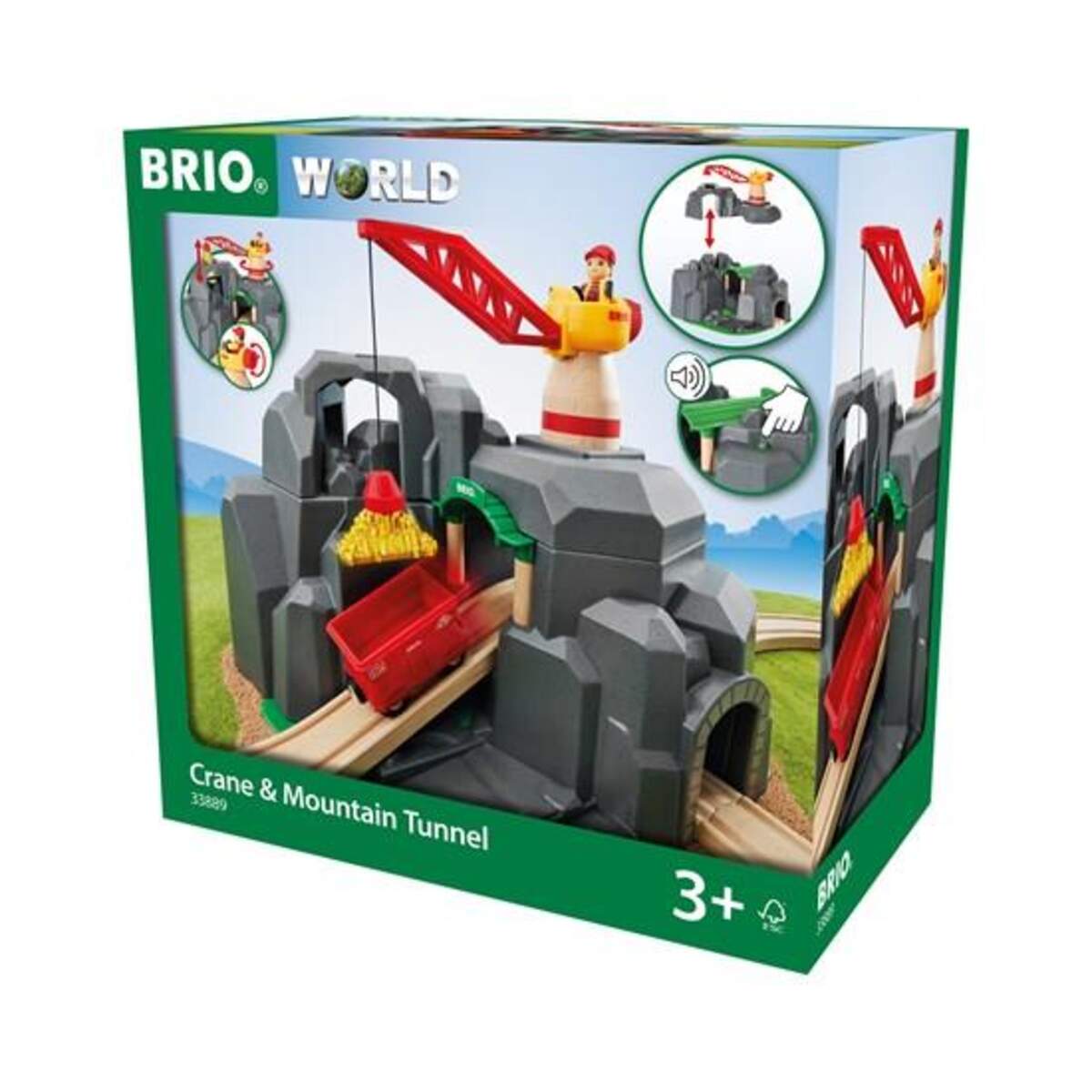 BRIO Große Goldmine mit Sound-Tunnel