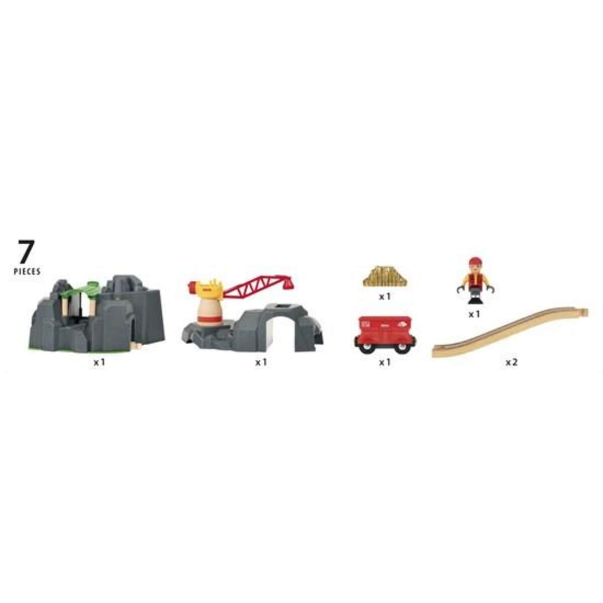 BRIO Große Goldmine mit Sound-Tunnel