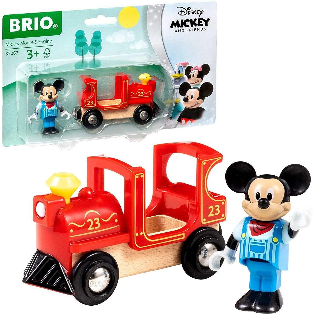 BRIO Micky Maus Lokomotive