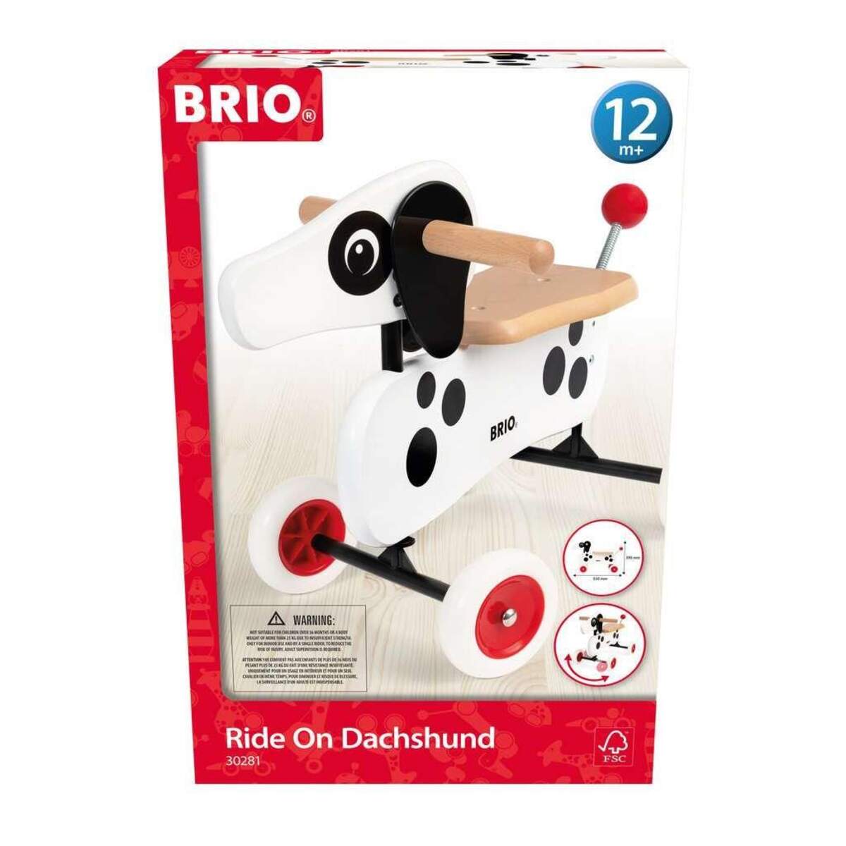 BRIO Neuer Dackel-Rutscher