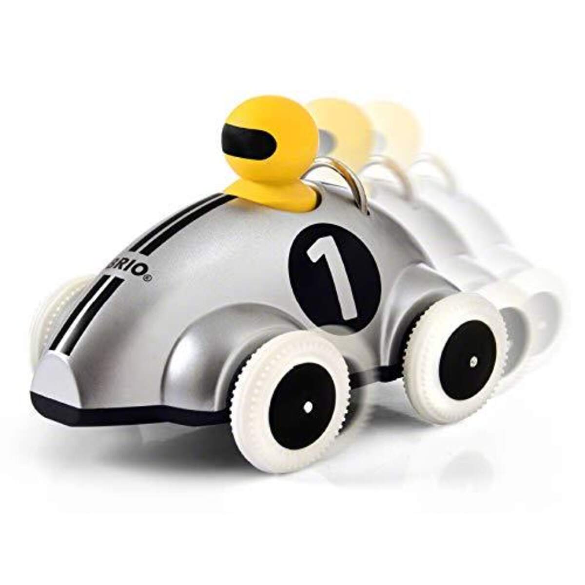 BRIO Push & Go Rennwagen Silber D