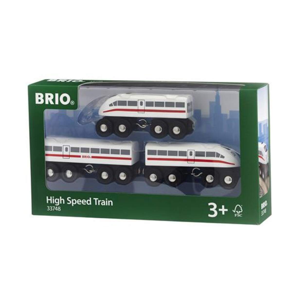 BRIO Schnellzug mit Sound, 3teilig