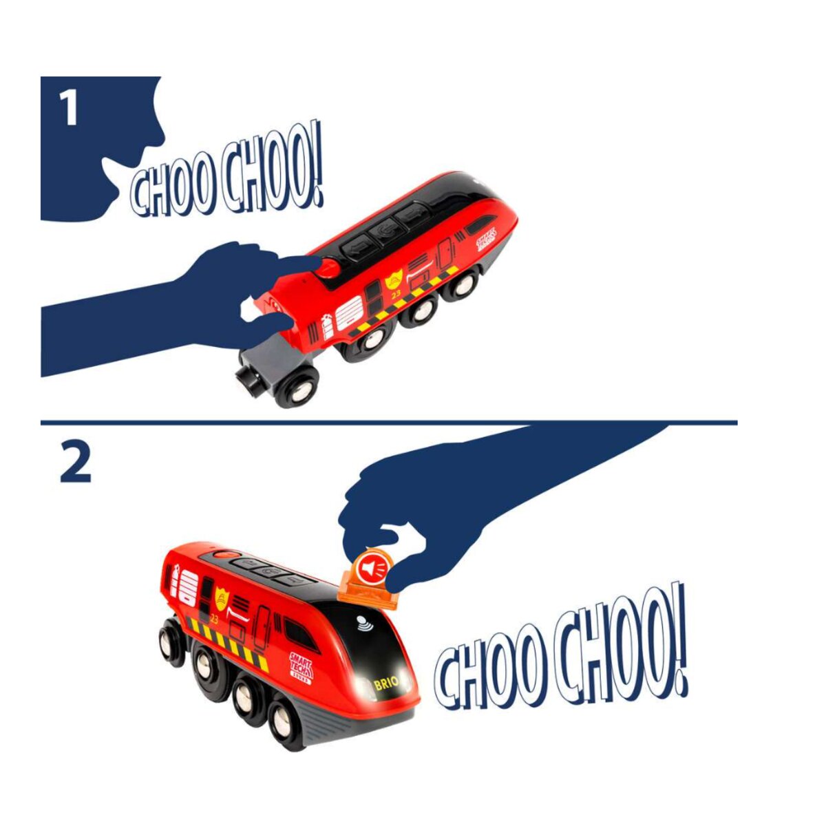 BRIO Smart Tech Sound Feuerwehreinsatz-Rettungs-Set