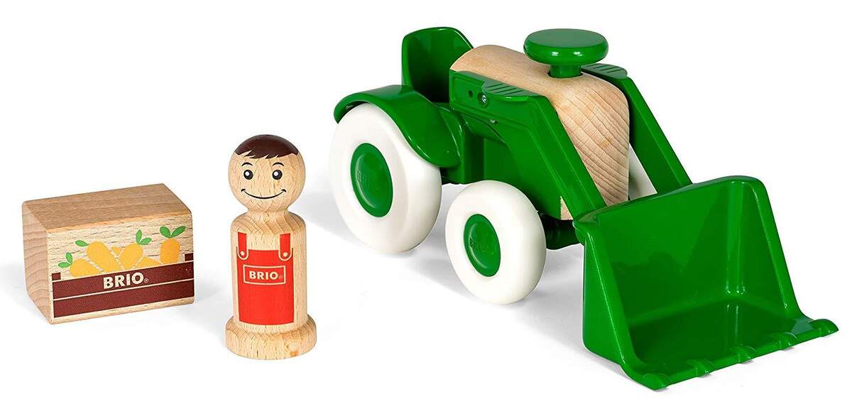 BRIO Traktor mit Frontlader