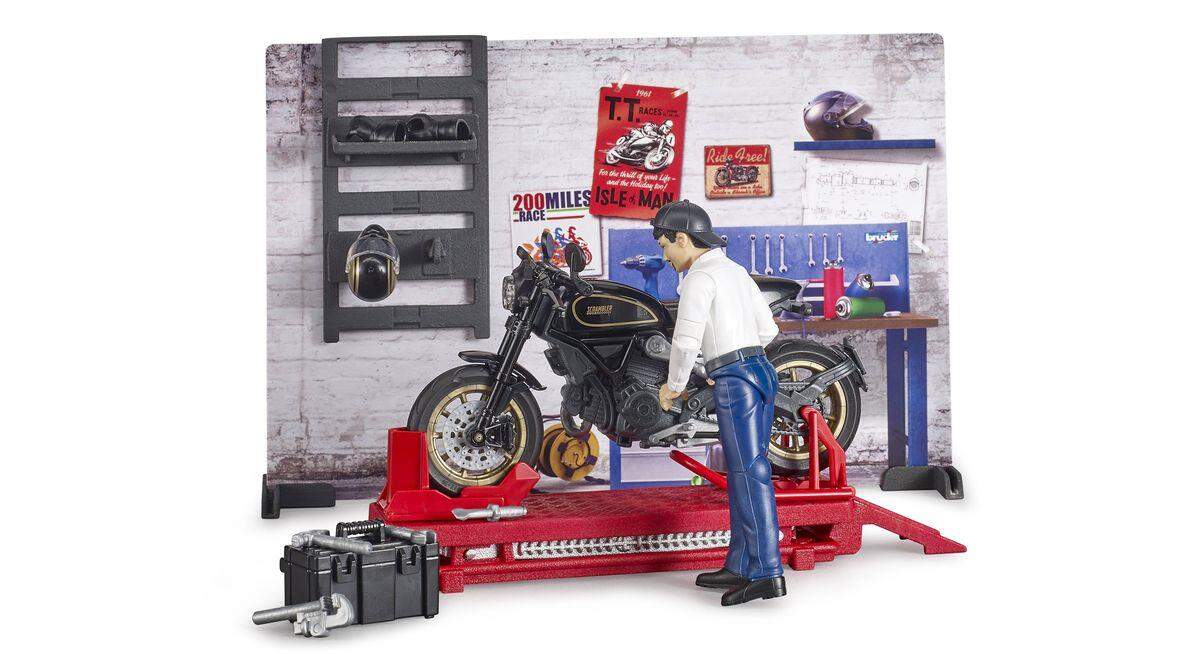 BRUDER® 62101 bworld Motorradwerkstatt