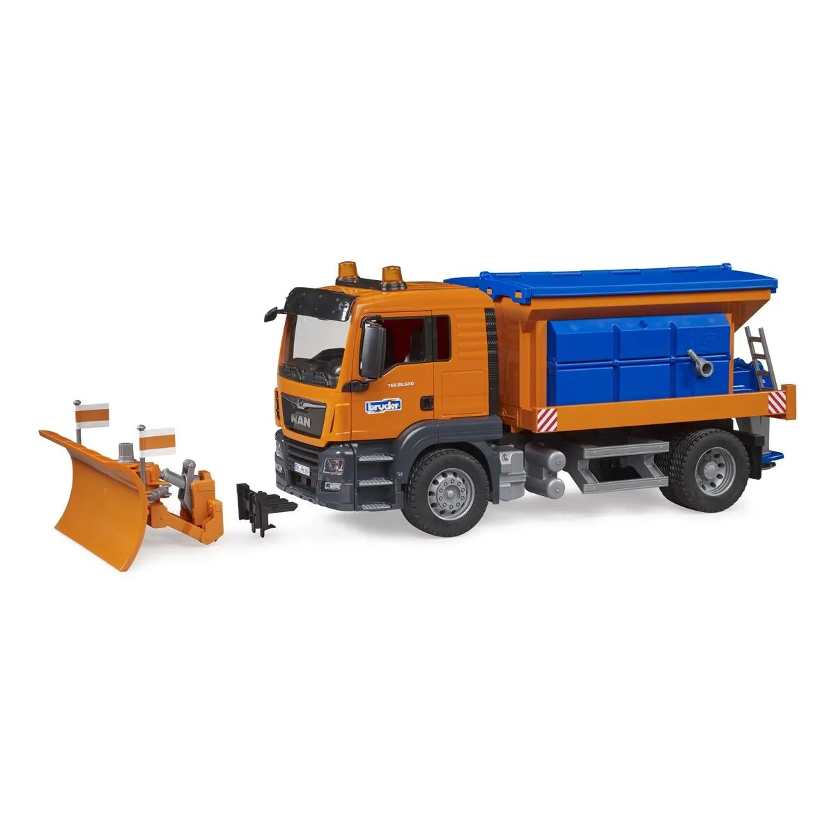 BRUDER® MAN TGS Winterdienst mit Räumschild