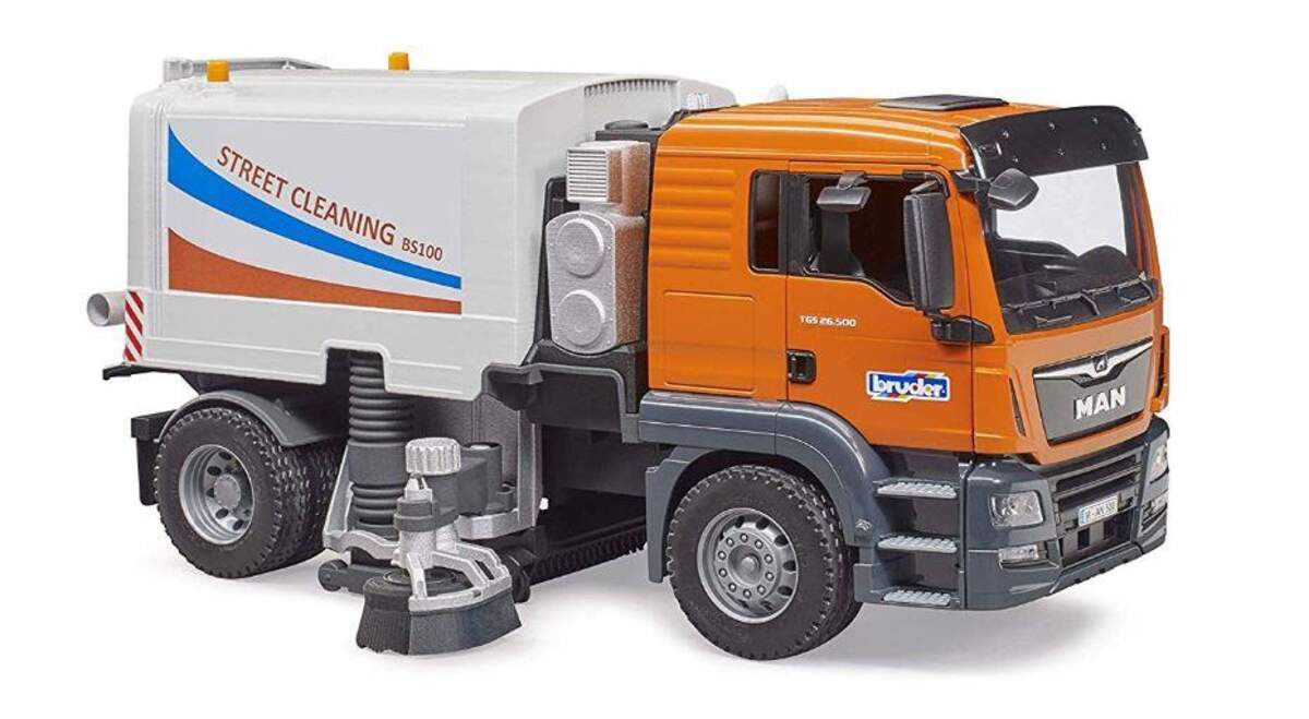 BRUDER® MAN tsg Fahrzeug Straßenreinigung