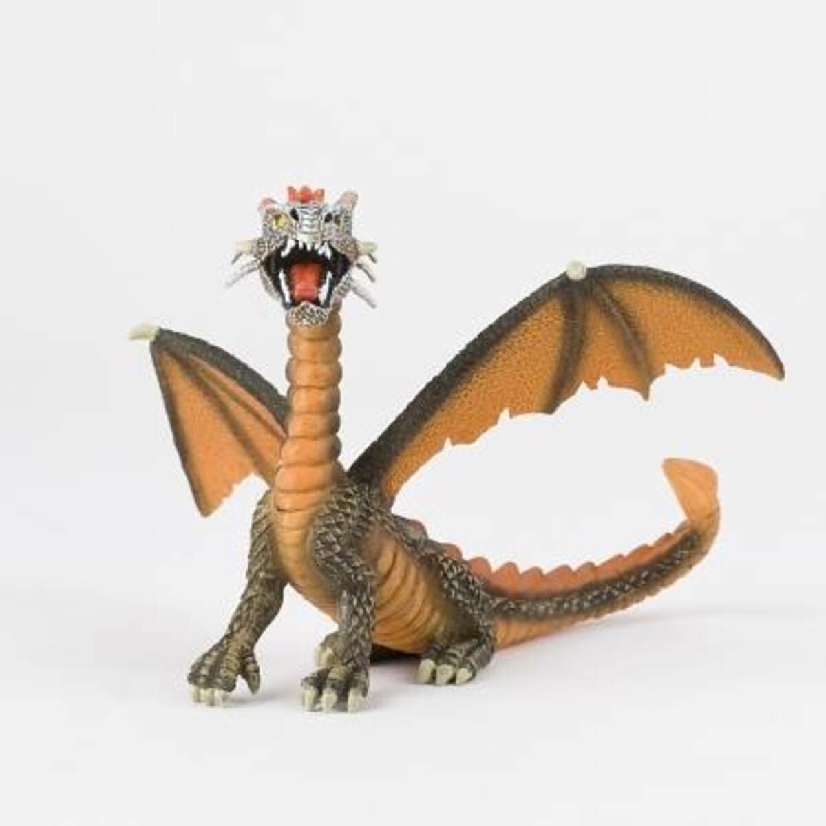 Bullyland 75595 Drache sitzend, orange