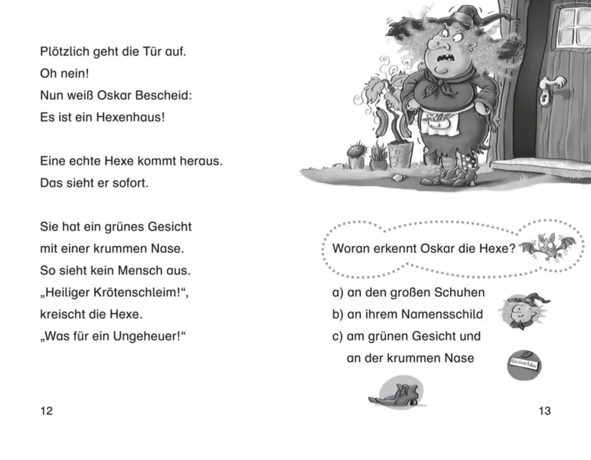 Carlsen Lustige Monster-Geschichten zum Lesenlernen: Spinnengift und Krötenschleim, Monsterfalle