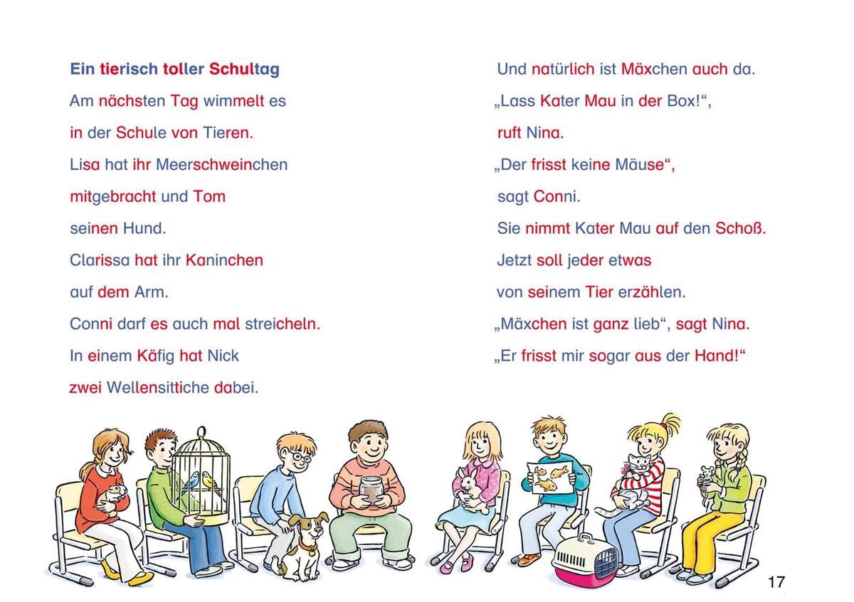 Carlsen Tolle Tier-Silben-Geschichten mit Conni