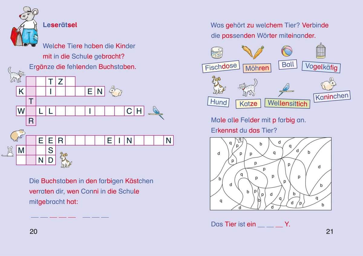 Carlsen Tolle Tier-Silben-Geschichten mit Conni