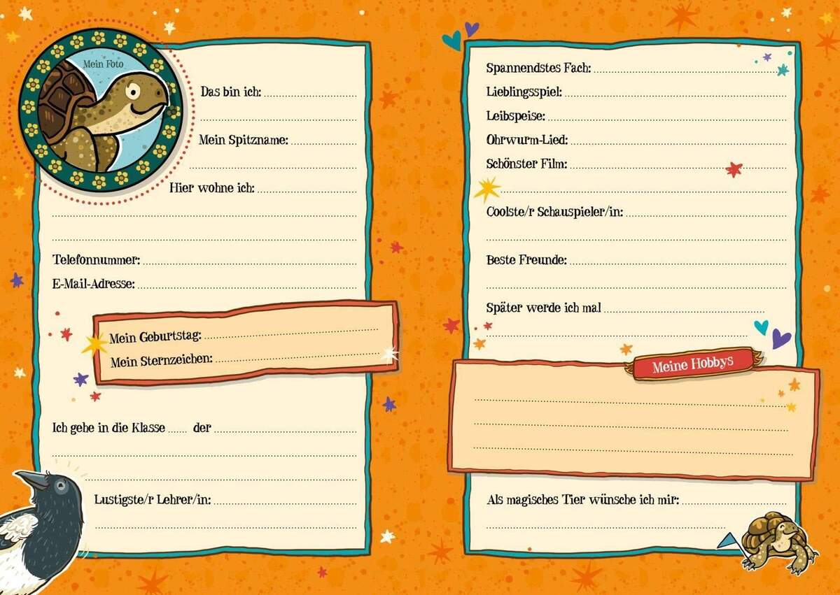 Carlsen Verlag Die Schule der magischen Tiere: Mein Tagebuch