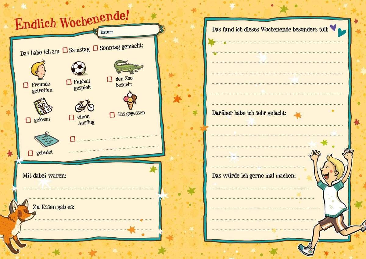 Carlsen Verlag Die Schule der magischen Tiere: Mein Tagebuch